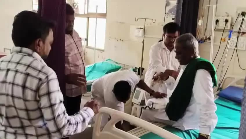 ಜಮಖಂಡಿ: ಅಪಘಾತದಲ್ಲಿ ಗಾಯಗೊಂಡಿದ್ದ ರೈತ ಮುಖಂಡ ಸುಭಾಷ್ ಶಿರಬೂರ ಚೇತರಿಕೆ