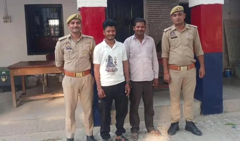 ताखा: ऊसराहार पुलिस ने लड़ाई-झगड़ा करके माहौल खराब करने वाले दो अभियुक्तों के खिलाफ शांति भंग में की कार्रवाई