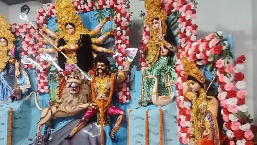 गोड्डा: गोड्डा में दुर्गा प्रतिमा विसर्जन, प्रशासन मुस्तैद, सुरक्षा के कड़े इंतजाम