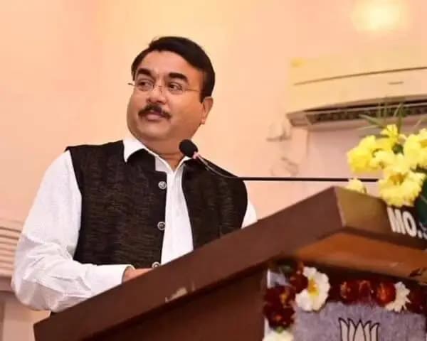 उदयपुरा: राज्य मंत्री नरेंद्रशिवाजी पटेल का उदयपुरा नगर में आगमन