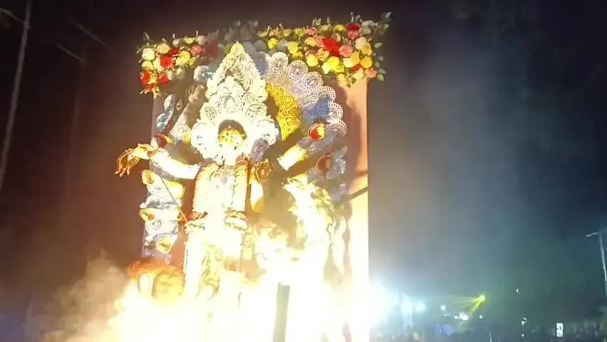 আমবাসা: ধলাই জেলায় দশমী উপলক্ষে একটি কর্মসূচী অনুষ্ঠিত হয়