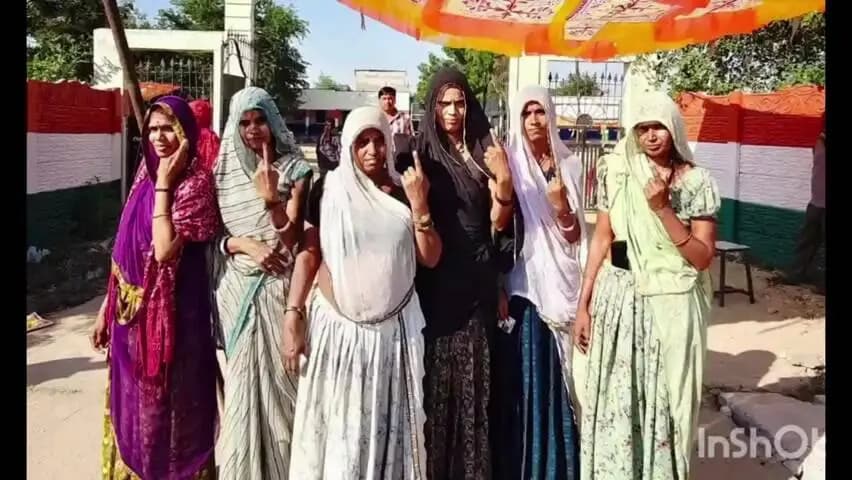 कोटड़ी: पंचायती राज चुनाव 2026 के प्रथम चरण में गांवों में मतदान का उत्साह