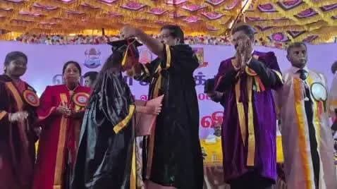 கடலூர்: தேவனாம்பட்டினம் பெரியார் கலைக் கல்லூரியில் 17 வது பட்டமளிப்பு விழா,