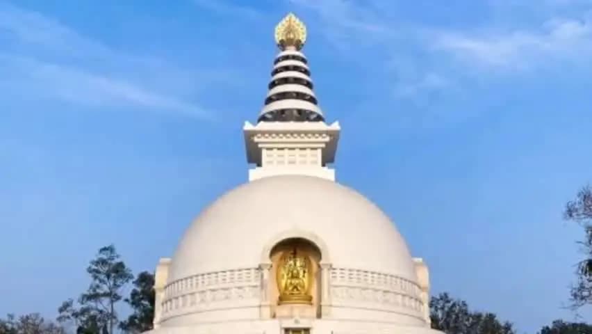 राजगीर: विश्व शांति स्तूप का 57वां वार्षिकोत्सव 25 अक्टूबर को राजगीर के रत्नागिरि पहाड़ी पर किया जाएगा आयोजन