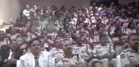 శామీర్పేట: బంజారాహిల్స్ ఐసీసీసిలో ఎస్ ఆర్ పి సి సి బేటిలో హాజరైన సీఎం రేవంత్ రెడ్డి