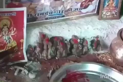 कन्नौद: ननासा में नया मकान बनाने के लिए मिट्टी खोदते समय निकला देवताओं का प्राचीन मंडल, उमड़ी श्रद्धालुओं की भीड़