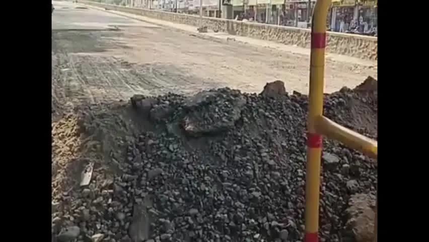 सवाई माधोपुर: सवाई माधोपुर जिला मुख्यालय पर खबर का असर, हम्मीर ब्रिज से रेलवे स्टेशन जाने वाले मार्ग की मरम्मत शुरू