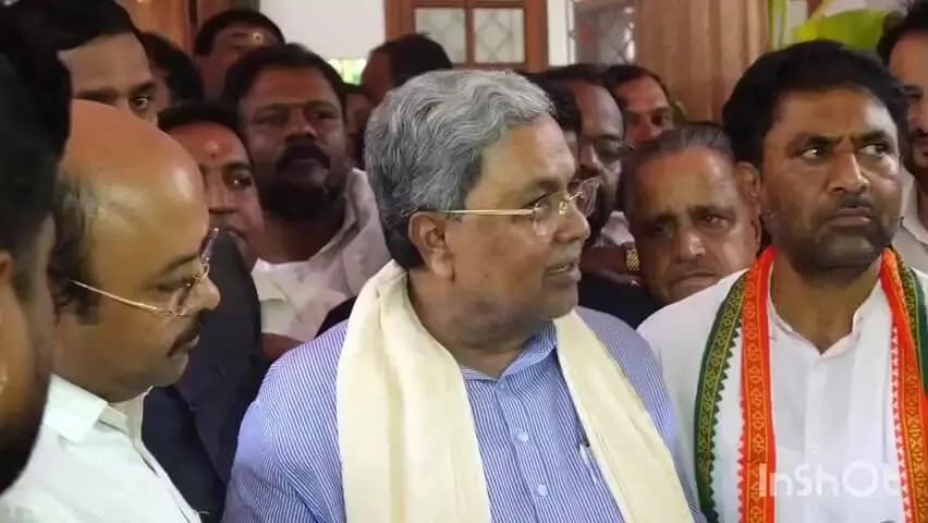 ಮೈಸೂರು: ಡಿಕೆ ಸರ್ಕಾರದ ನಡೆಯ ಬಗ್ಗೆ ಮೊದಲ ಬಾರಿಗೆ ಅಸಮಾಧಾನ ವ್ಯಕ್ತಪಡಿಸಿದ ಮಾಜಿ ಸಿಎಂ ಸಿದ್ದರಾಮಯ್ಯ