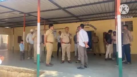 परबतसर: जिला पुलिस अधीक्षक ने परबतसर के विभिन्न मतदान केंद्रों का निरीक्षण किया, सुरक्षा को लेकर दिए दिशा निर्देश