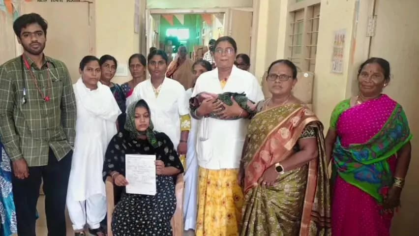 నందికోట్కూరు: కడుమూర్'లో 4.5 కేజీల బాలుడు జననంపిహెచ్ సీ మెడికల్ ఆఫీసర్ వ్యోమకేష్