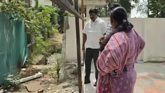 ఇబ్రహీంపట్నం: మియాపూర్ డివిజన్ పరిధిలో అభివృద్ధి పనులను పరిశీలించిన మాజీ కార్పొరేటర్ ఉప్పల్పాటి శ్రీకాంత్