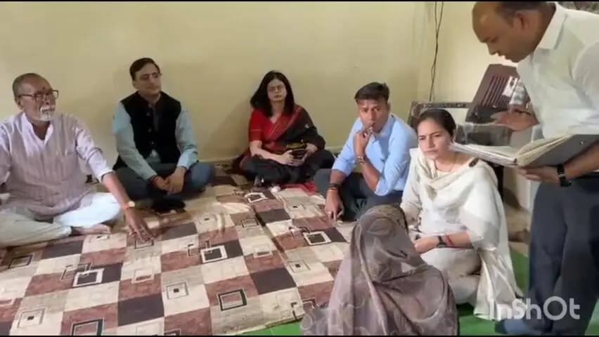 ग्यारसपुर: मढ़ीचौबीसा में जन विश्वास कार्यक्रम, विधायक मुकेश टंडन और कलेक्टर ने सुनीं ग्रामीणों की समस्याएं