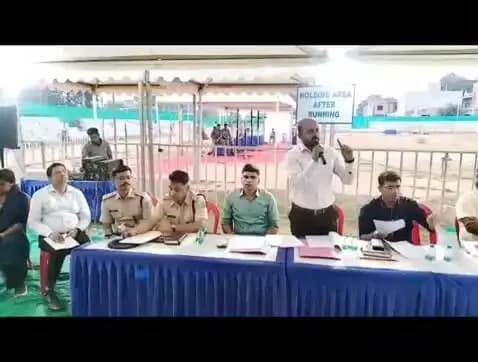 दुलमी: होमगार्ड बहाली की शारीरिक परीक्षा कल से, गोला के अभ्यर्थियों की बारी 31 अक्टूबर व 2 नवंबर को; तैयारियों का लिया जायजा