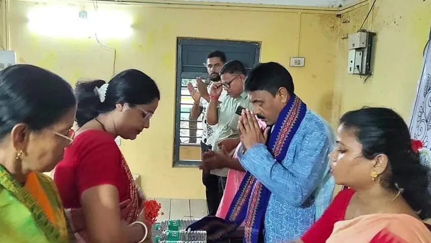 ধর্মনগর: ধর্মনগর কেন্দ্রের বিদায়ক একটি কর্মসূচিতে অংশগ্রহণ করেন