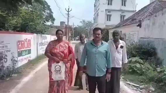 గుంటూరు: పాత మల్లాయపాలెం, అబ్బినేనిగుంటపాలెంలో జోరుగా నామినేషన్లు