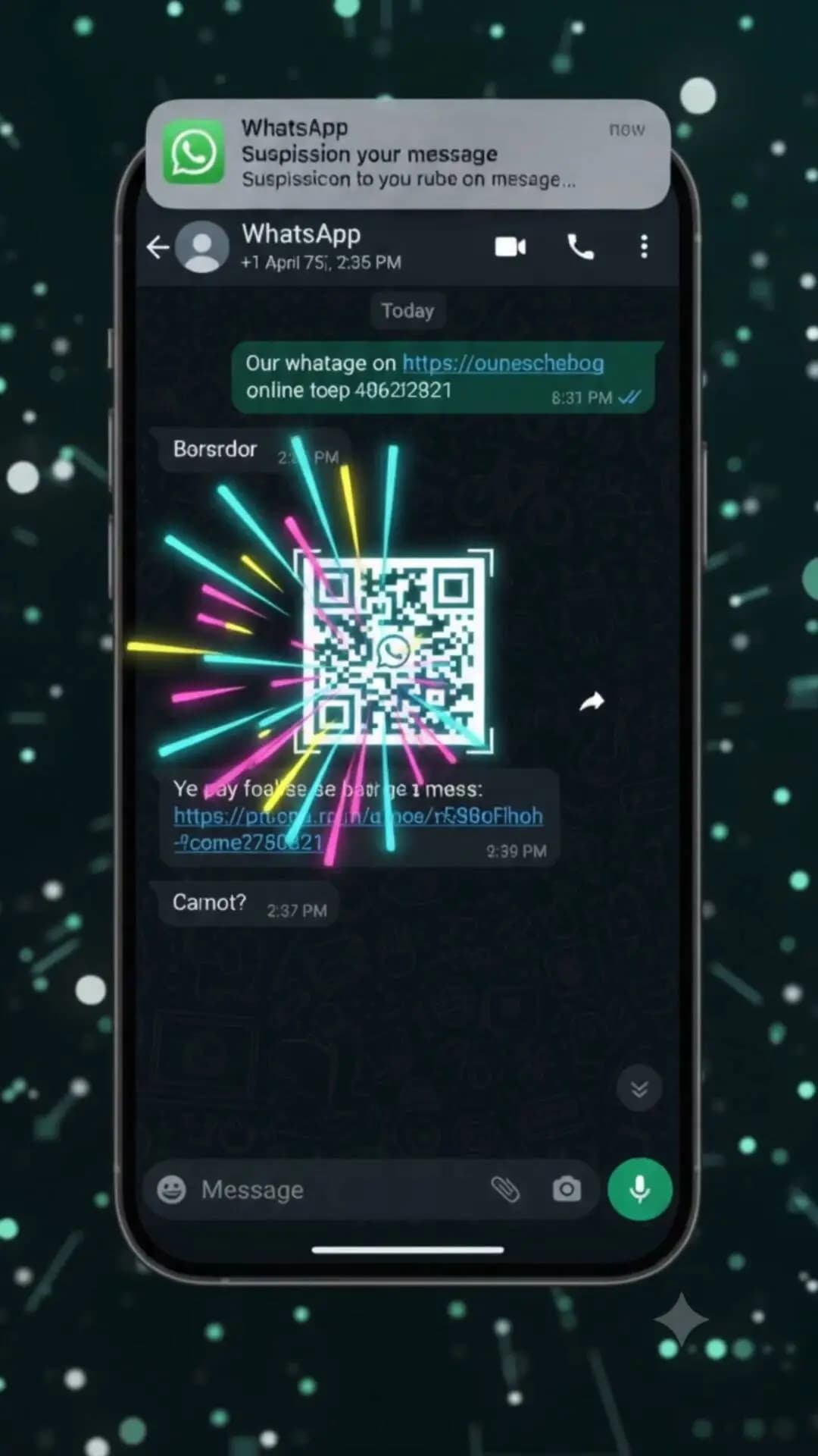 WhatsApp अकाउंट टेकओव्हर फसवणुकीपासून सावध रहा!
अनोळखी लिंक किंवा QR कोड स्कॅन करू नका. तुमचा OTP कोणासोबतही शेअर करू नका. अन्यथा सायबर भामटे तुमचे WhatsApp अकाउंट ताब्यात घेऊन तुमच्या संपर्कातील व्यक्तींचीही फसवणूक करू शकतात.
✅ WhatsApp वर Two-step verification सुरू करा.
🔒 तुमचे अकाउंट सुरक्षित ठेवा.
📞 सायबर फसवणूक झाल्यास १९३० वर संपर्क साधा.
#CyberAwareness #WhatsAppSecurity #MaharashtraCyber