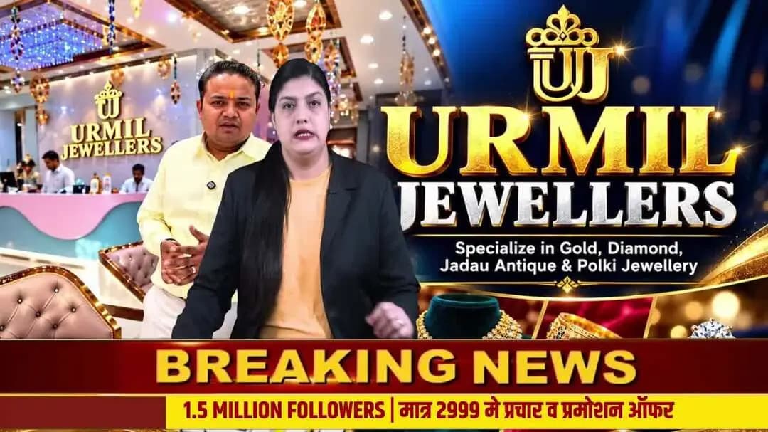 दिल्ली के यमुना विहार में URMIL JEWELLERS पर देखें गोल्ड, डायमंड, पोल्की और शाही जड़ाऊ ज्वेलरी की शानदार वैरायटी
#URMIL