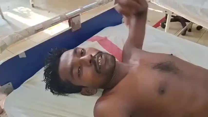 সাব্রুম: সাব্রুম হরিনা বাজারে সড়ক দুর্ঘটনায় আহত প্রিয়তম সরকারের প্রতিক্রিয়া