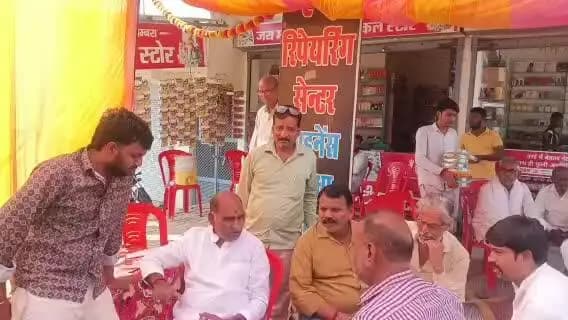 नगर पंचायत एक पहुंचे भाजपा विधायक गौरी शंकर वर्मा प्रत्याशी अशोक राठौड़ के समर्थन और बूतों का लिया जाएगा