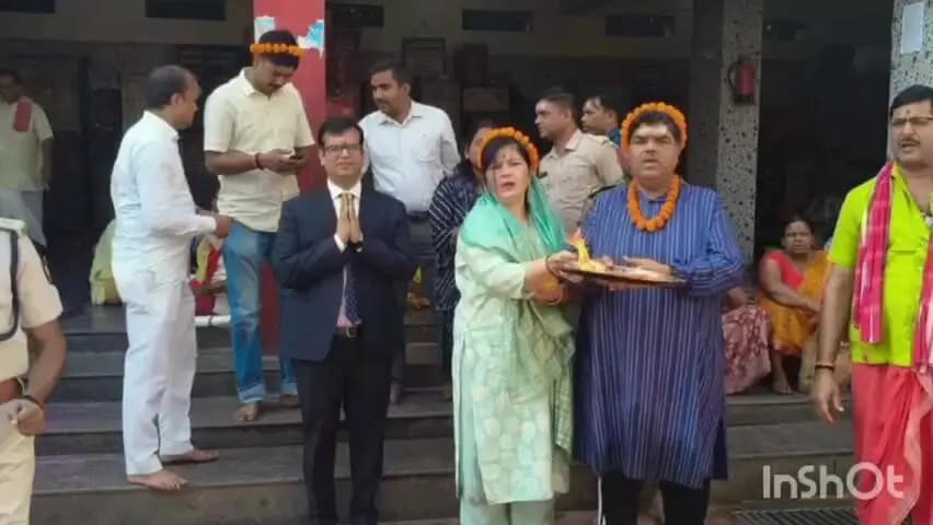जरमुण्डी: झारखंड और उड़ीसा हाईकोर्ट के जजों ने बासुकीनाथ धाम में की पूजा