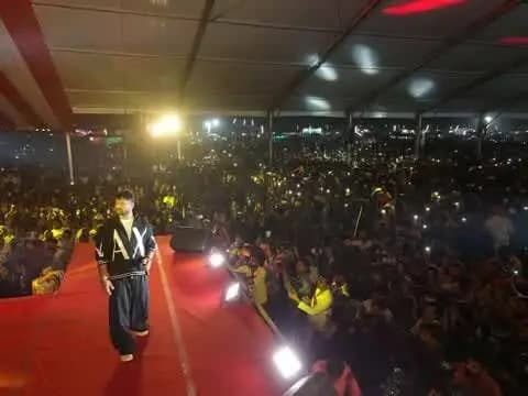 खुर्दा महोत्सव 2026 का विहंगम दृश्य और ट्रेडिंग स्टार खेसारीलाल यादव का पावर पैक परफॉर्मेंस हमेशा यादगार रहेगा। Khesari