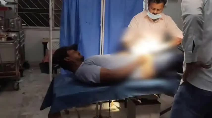 गुमला: भारतमाला परियोजना के खरका पुल निर्माण स्थल पर तीन नकाबपोश अपराधियों ने की गोलीबारी