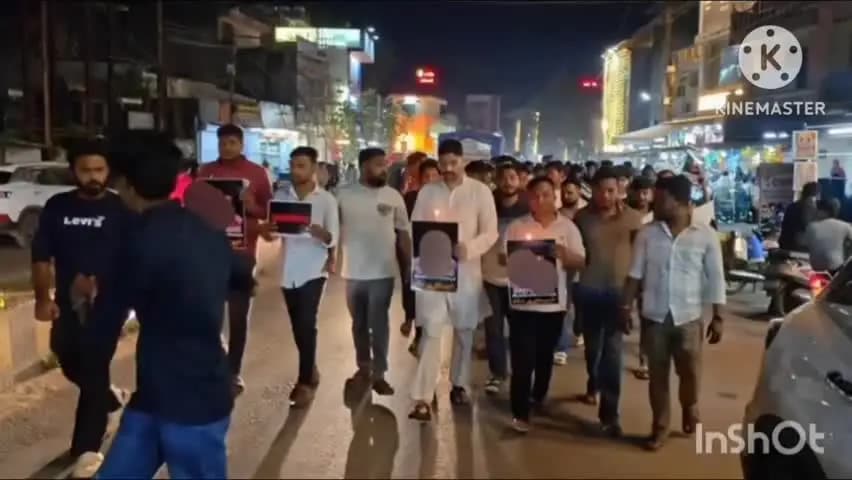 कटघोरा: कटघोरा में मासूम को न्याय दिलाने के लिए कैंडल मार्च, आरोपी को कठोर सजा देने की मांग, फास्ट ट्रैक कोर्ट में हो सुनवाई