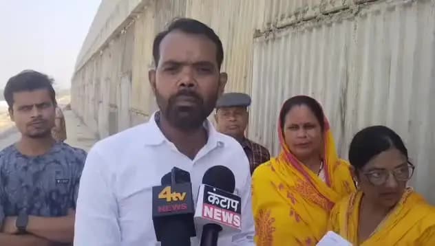 शाहजहांपुर: हाईटेंशन लाइन के टावर निर्माण पर फिर विरोध, 1 नवंबर से अनिश्चितकालीन धरने की दी चेतावनी