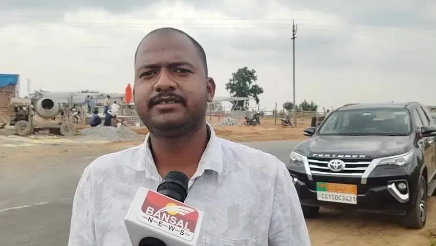 बलरामपुर: मुख्यमंत्री के दौरे से पहले काका लरंग साय के भतीजे ने मीडिया से की बातचीत