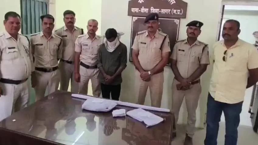 बीना: बीना थाना पुलिस ने अंधे कत्ल का सनसनीखेज खुलासा किया, फरियादी भाई ही निकला हत्यारा