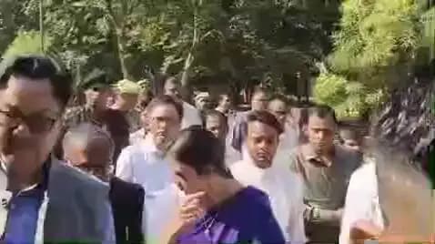 फर्रुखाबाद: संकिसा में बौद्ध स्तूप पहुंचे केंद्रीय मंत्री किरण रिजूजू, विधि विधान से की पूजा और परिक्रमा