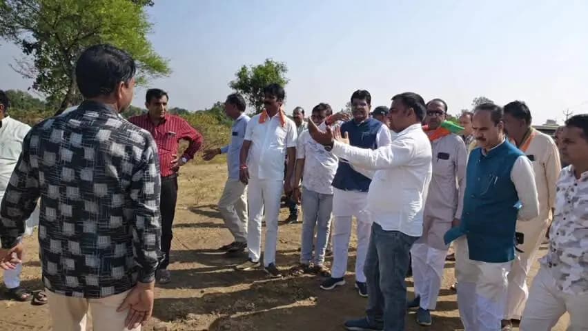 शाजापुर: विधायक ने रंथभंवर में मुख्यमंत्री के प्रस्तावित दौरे की तैयारियों व व्यवस्थाओं का किया निरीक्षण