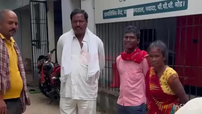नवादा: विवाहिता का फंदे से लटका शव बरामद, चार महीने पहले हुई थी शादी, ससुराल से एक किलोमीटर दूर मिला शव