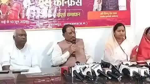 सामरी कुसमी: खराब मौसम के कारण मुख्यमंत्री विष्णुदेव साय का सामरी विधानसभा दौरा स्थगित
