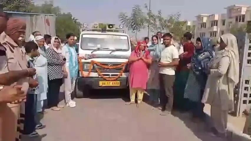 हनुमानगढ़: हनुमानगढ़ में पुलिस हेड कांस्टेबल लास्ट चंद्र ने मरणोपरांत मेडिकल रिसर्च के लिए अपनी देह और आंखें भी की दान