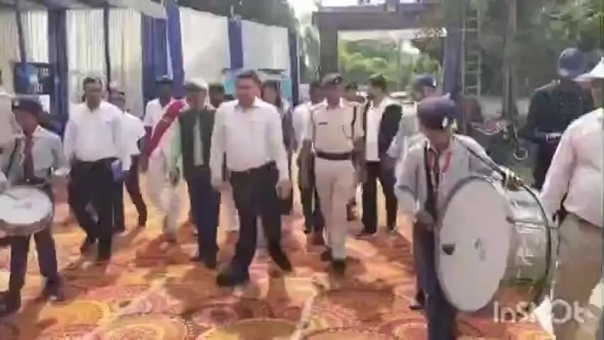 मधेपुरा: मधेपुरा मुख्यालय में राज्य स्तरीय विद्यालय टेबल टेनिस प्रतियोगिता के लिए जुटे खिलाड़ी