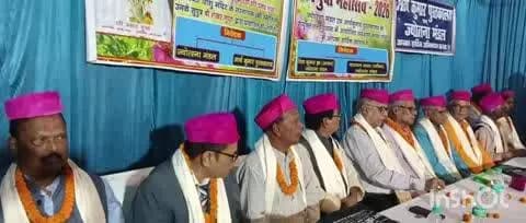 फुलपरास: आर्य पुस्तकालय, जय नगर में कुमोड़ी महोत्सव पर सर्व भाषा काव्य संध्या का आयोजन