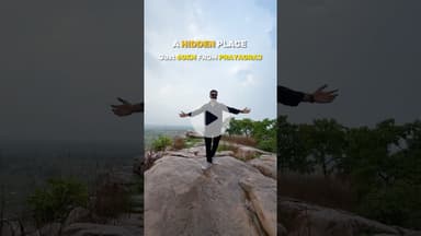 Make your Mansoon Special ❤️ |📍Prabhasgiri Parvat, Kaushambi #mansoon #trendingshorts #explore