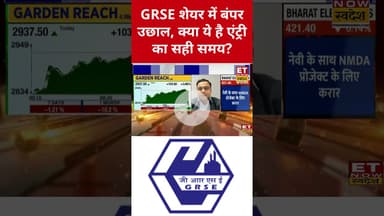 GRSE में तेजी, Expert से जानिए अब क्या करें निवेशक? #shorts #grse #stockmarket #etnowswadesh