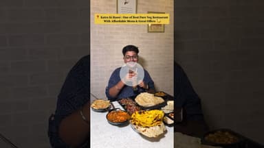 📍 Katra Ki Rasoi- A pure heaven 🍀 #food #ytshorts #prayagraj #purevegrestaurant