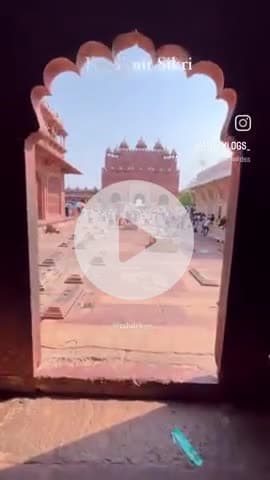 Apna fatehpur sikri kisi se bhi kam nahi hai.. #fatehpursikri #newschannel #panchmahal....