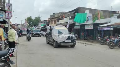 अयाना में नरेश मीणा का जोरदार स्वागत