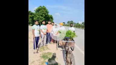 ਭਵਾਨੀਗੜ੍ਹ: ਭਵਾਨੀਗੜ੍ਹ ਦੇ ਖਰਾਣਾ ਪਿੰਡ ਵਿੱਚ ਗੋ ਗਰੀਨ ਸੰਸਥਾ ਦੇ ਨੌਜਵਾਨਾਂ ਨੇ ਲਗਾਏ ਬੂਟੇ