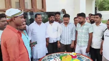 जिला पंचायत सदस्य सदर प्रतापगढ़ मोहित सिंह जी के जन्मदिवस के अवसर पर आयोजित जन्मोत्सव कार्यक्रम में #anujpratp99_jsdl