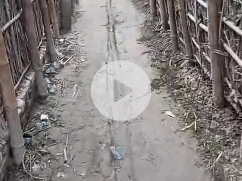 goalpara Prakhand sukhasan Panchayat ka road ka sthiti dekhiae gali ka #videos #viral #सुखासन @manish01063
