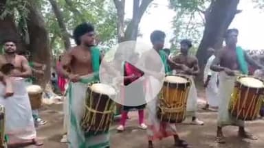 புவனகிரி: சேத்தியாத்தோப்பு கருப்புசாமி கோவில் ஆடி அமாவாசையை முன்னிட்டு ஆயிரக்கணக்கானோர் கலந்து கொண்ட பால்குட ஊர்வலம்