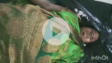 చీర పైటకొంగు బైకు వెనుక చక్రానికి చుట్టుకొని జారి పడి మహిళ మృతి