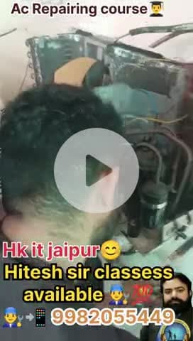 #Ac repairing course👨🎓 #Hkitjaipur #Bestcourse #Joinee 👨🔧📲9982055449