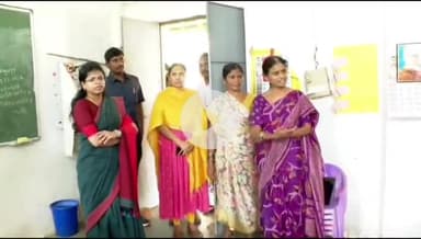 వేలేరు: శాలపల్లి గ్రామంలో ప్రభుత్వ ప్రాథమిక పాఠశాలను తనిఖీ చేశారు జిల్లా కలెక్టర్ అలాగే