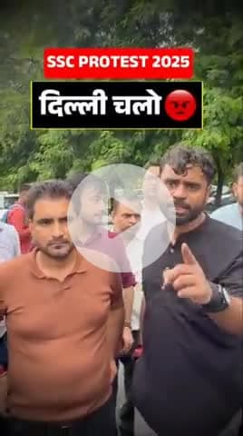 SSC Protest #Delhi#Aditya sir.